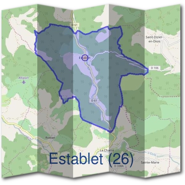 Mairie d'Establet (26)