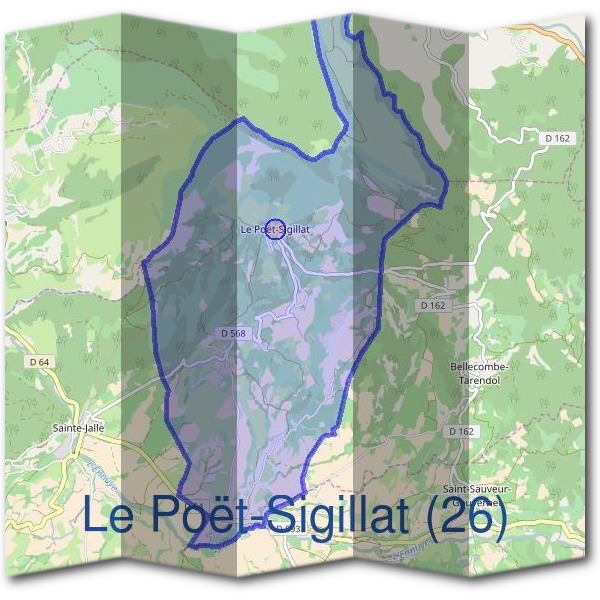 Mairie du Poët-Sigillat (26)