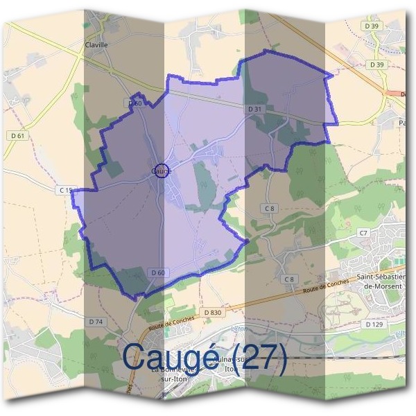 Mairie de Caugé (27)