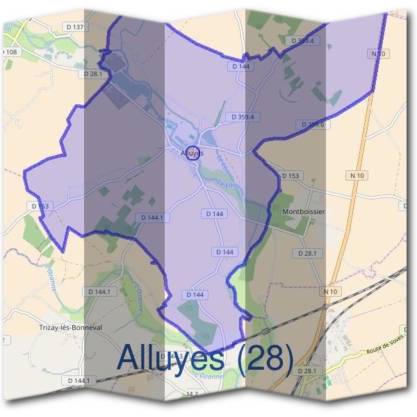 Mairie d'Alluyes (28)