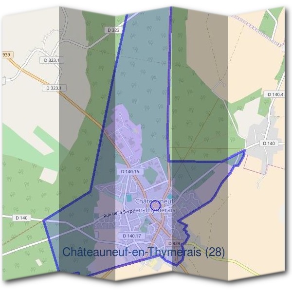 Mairie de Châteauneuf-en-Thymerais (28)