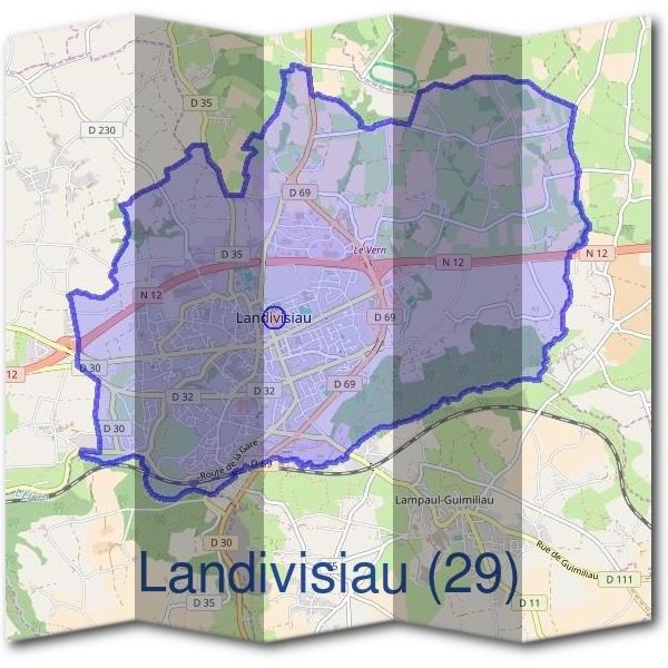 Mairie de Landivisiau (29)