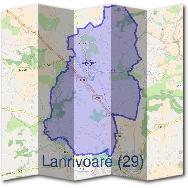 Mairie de Lanrivoaré (29)