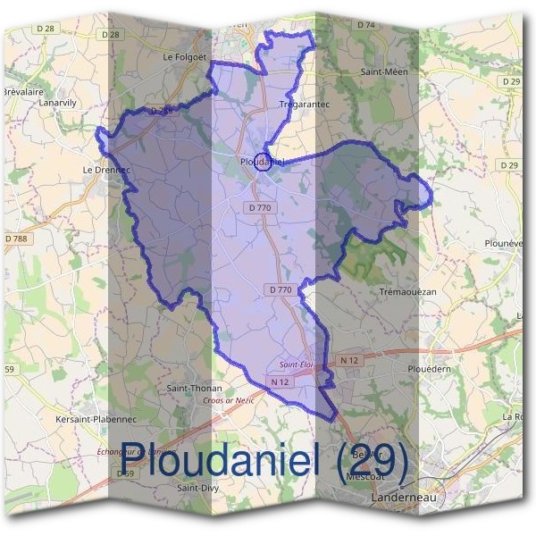 Mairie de Ploudaniel (29)