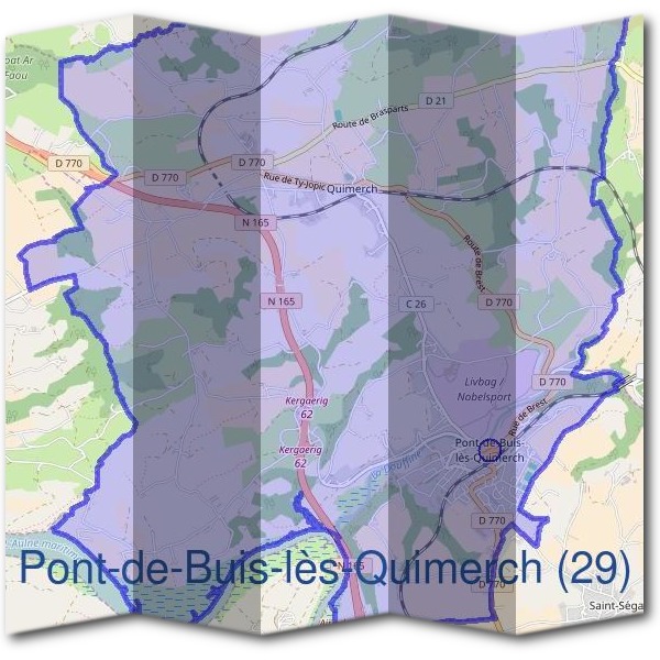 Mairie de Pont-de-Buis-lès-Quimerch (29)