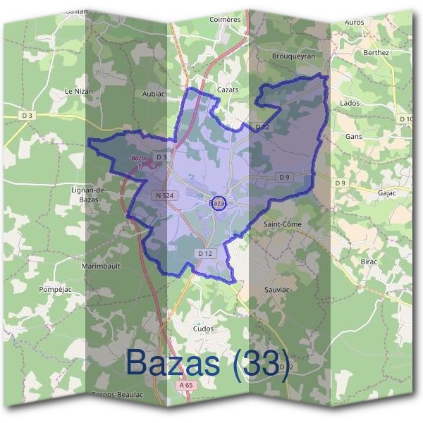 Mairie de Bazas (33)