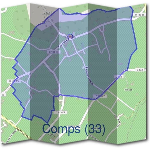 Mairie de Comps (33)