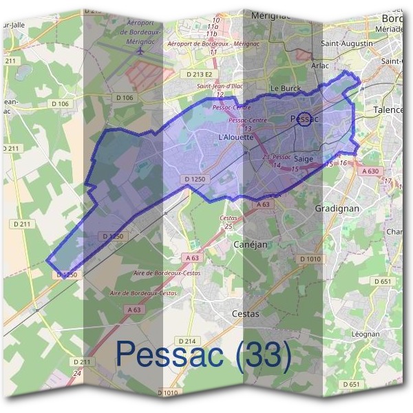 Mairie de Pessac (33)