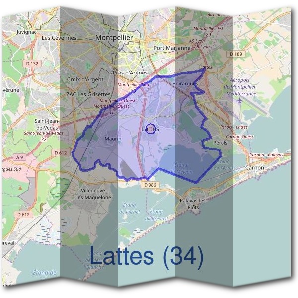 Mairie de Lattes (34)