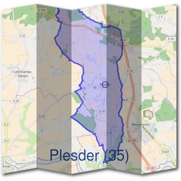 Mairie de Plesder (35)