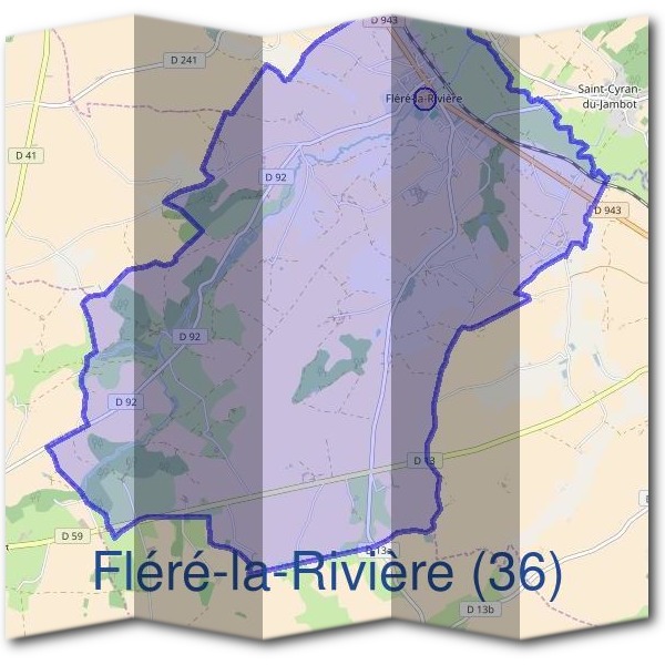 Mairie de Fléré-la-Rivière (36)