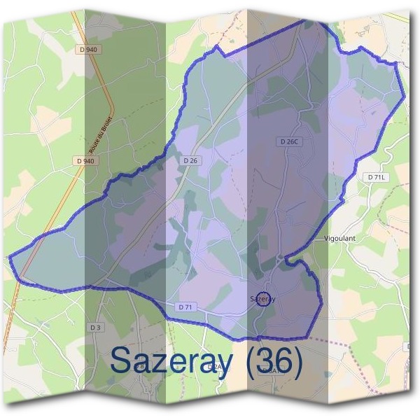 Mairie de Sazeray (36)