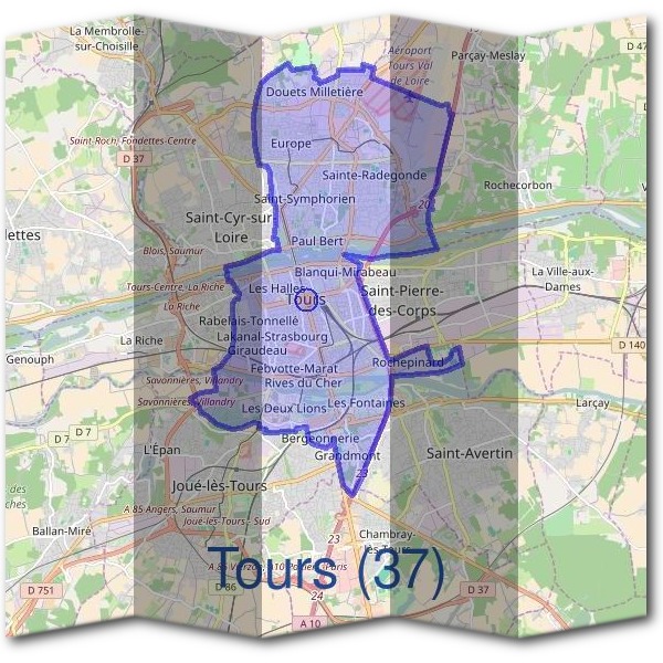 Mairie de Tours (37)