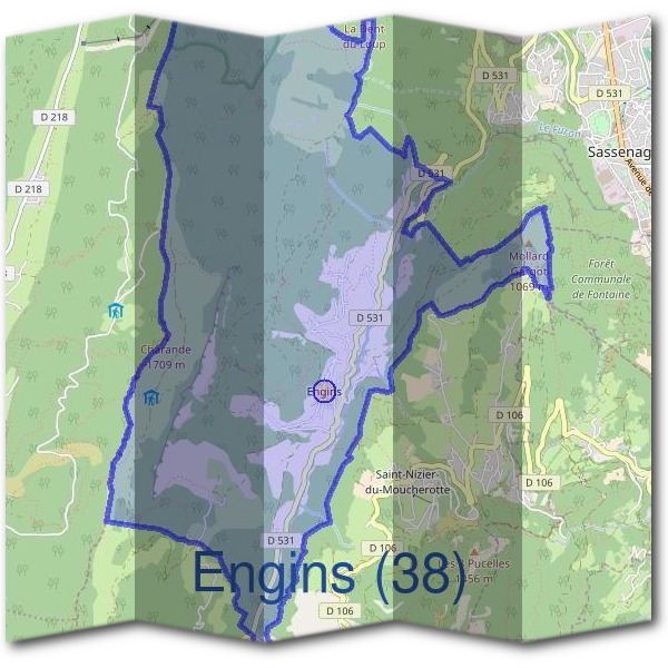 Mairie d'Engins (38)