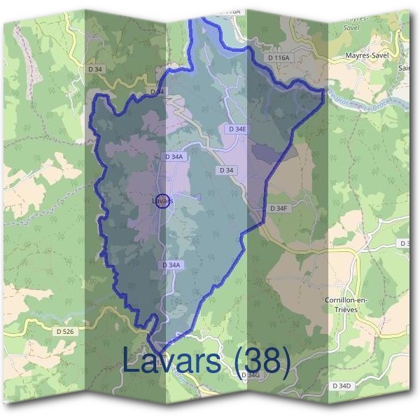 Mairie de Lavars (38)