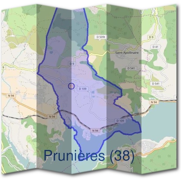 Mairie de Prunières (38)