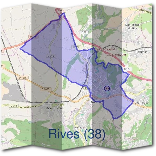 Mairie de Rives (38)