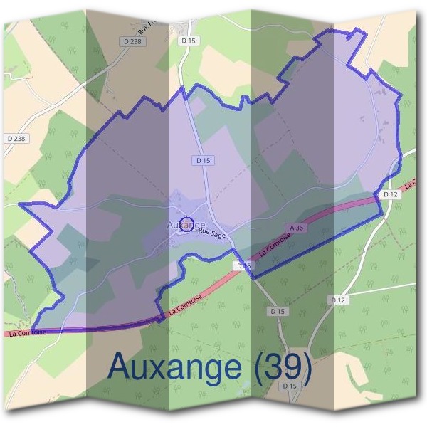Mairie d'Auxange (39)