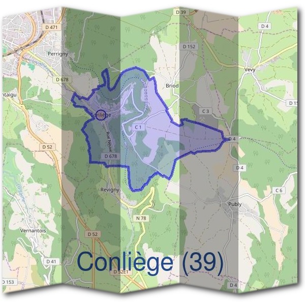 Mairie de Conliège (39)