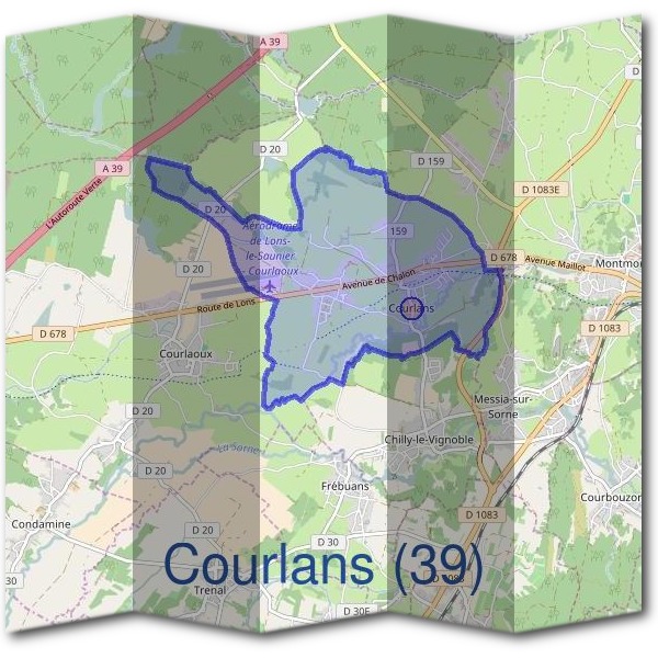 Mairie de Courlans (39)