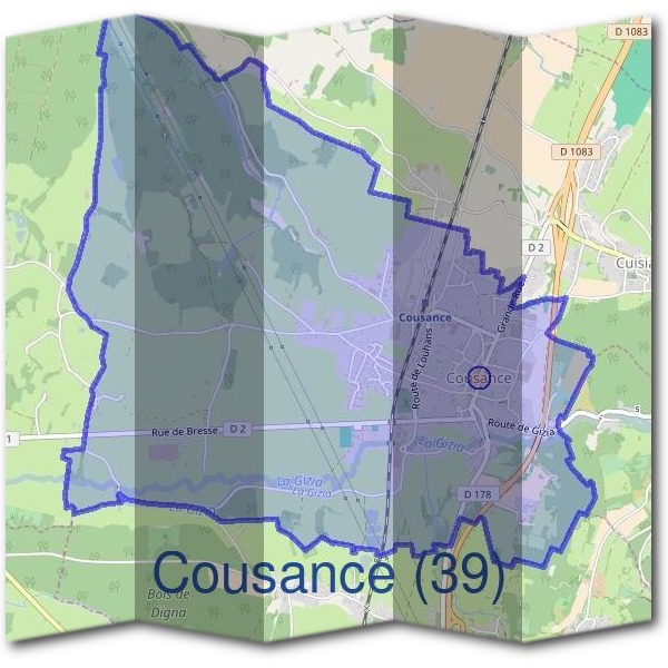 Mairie de Cousance (39)