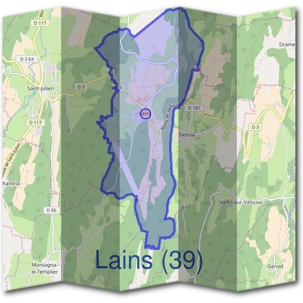 Mairie de Lains (39)