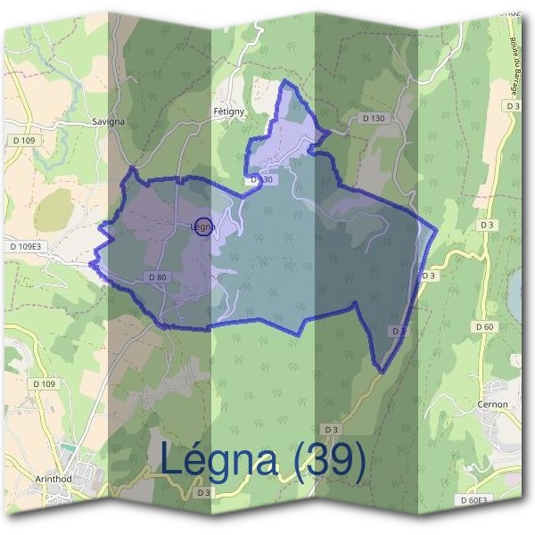 Mairie de Légna (39)