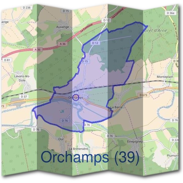 Mairie d'Orchamps (39)