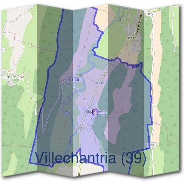 Mairie de Villechantria (39)