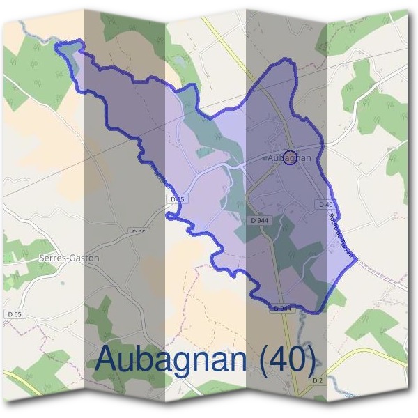 Mairie d'Aubagnan (40)