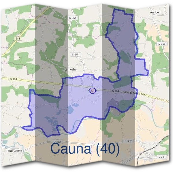 Mairie de Cauna (40)