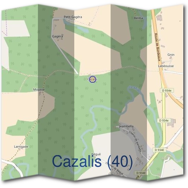 Mairie de Cazalis (40)