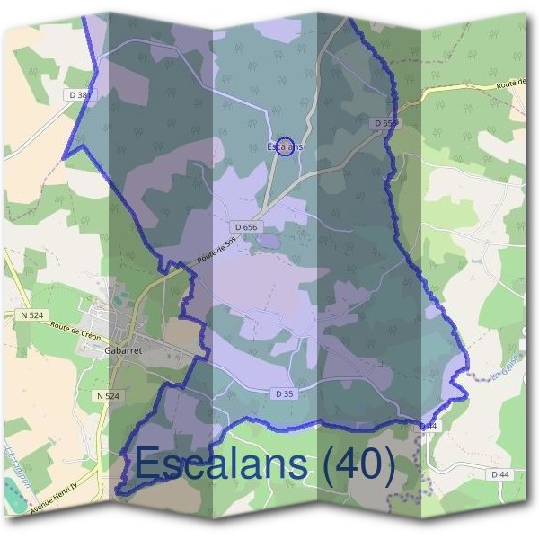 Mairie d'Escalans (40)