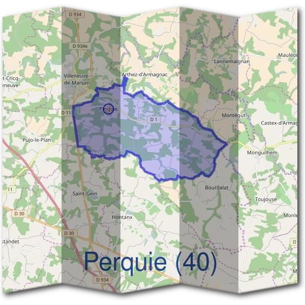 Mairie de Perquie (40)