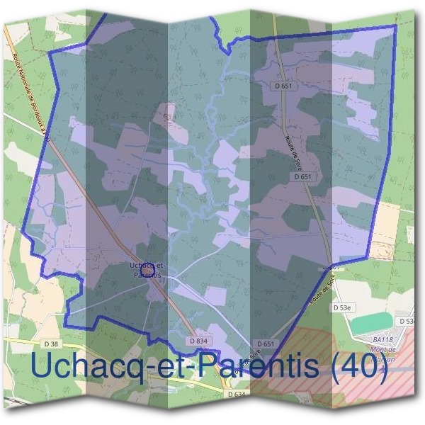 Mairie d'Uchacq-et-Parentis (40)