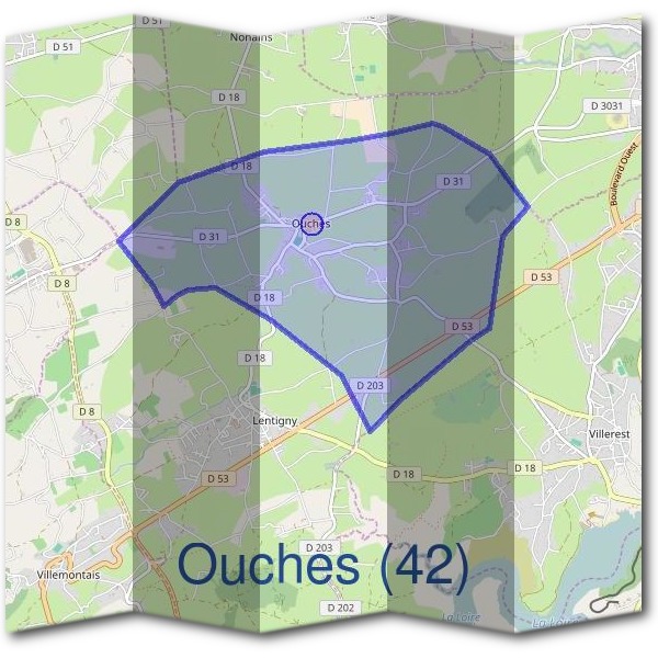 Mairie d'Ouches (42)