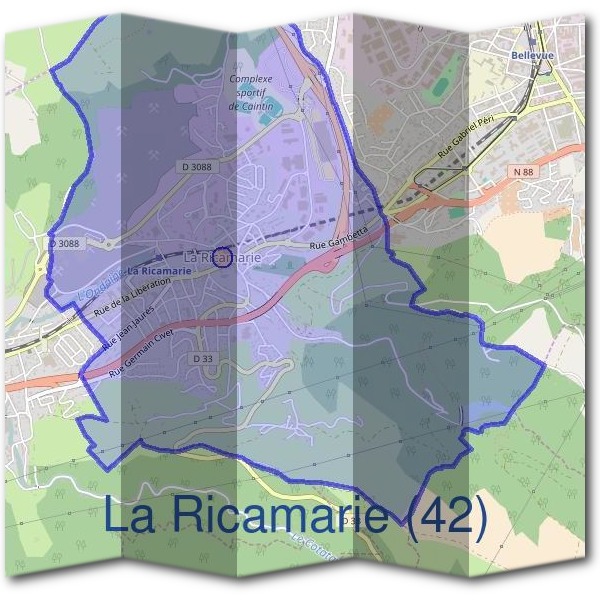 Mairie de La Ricamarie (42)