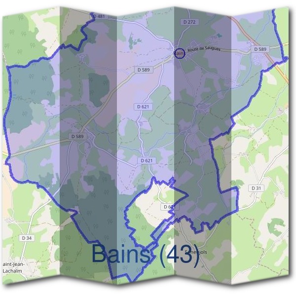 Mairie de Bains (43)