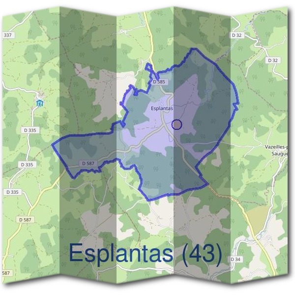 Mairie d'Esplantas (43)