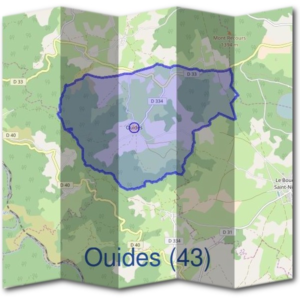 Mairie d'Ouides (43)