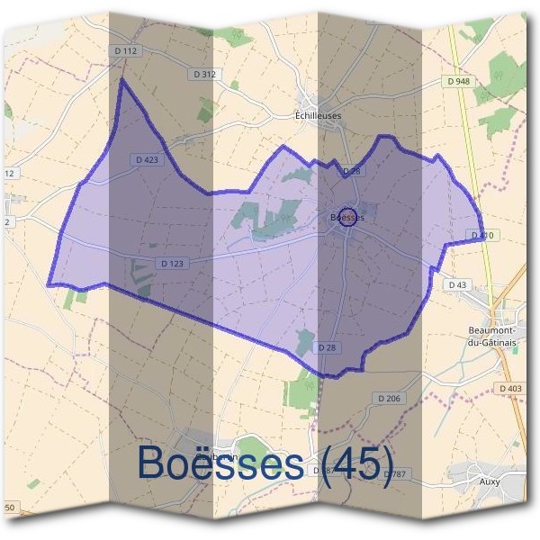 Mairie de Boësses (45)