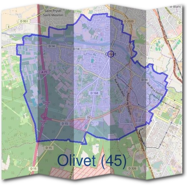 Mairie d'Olivet (45)