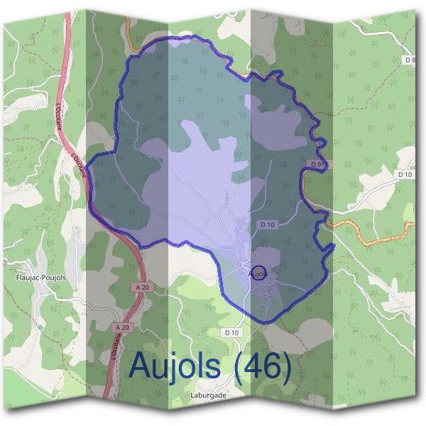 Mairie d'Aujols (46)