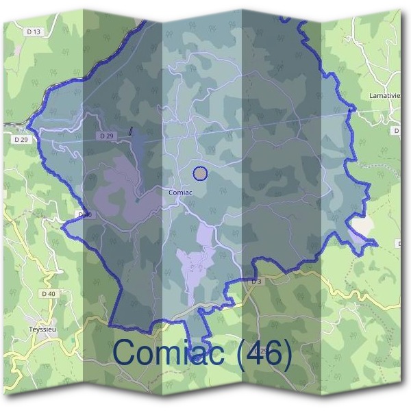 Mairie de Comiac (46)