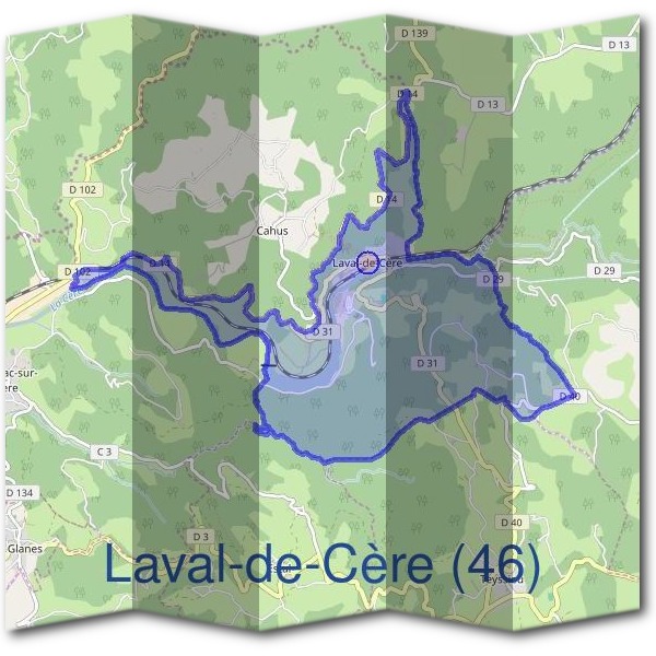 Mairie de Laval-de-Cère (46)