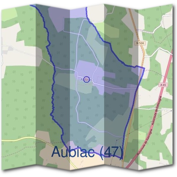 Mairie d'Aubiac (47)