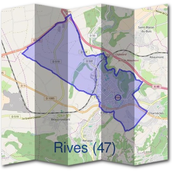 Mairie de Rives (47)