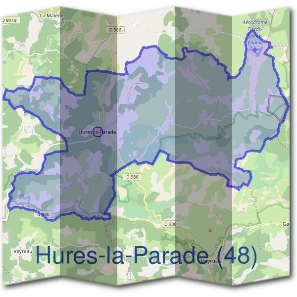 Mairie d'Hures-la-Parade (48)