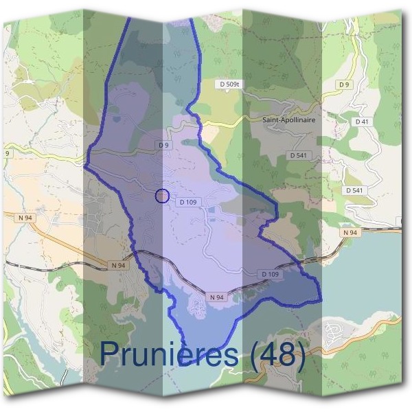 Mairie de Prunières (48)