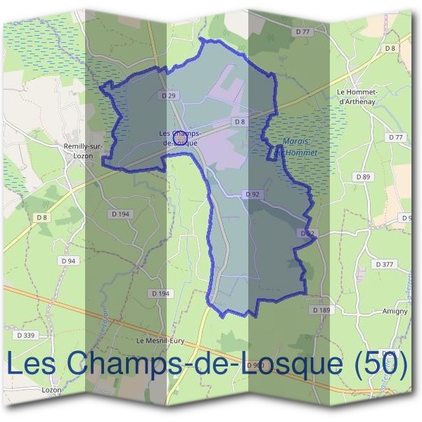 Mairie des Champs-de-Losque (50)